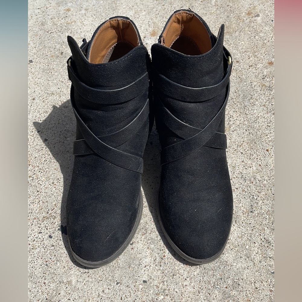 Black booties
